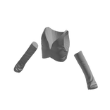 Cropped Superstar Sleeve Top - Grey