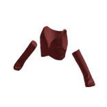 Cropped Superstar Sleeve Top - Red