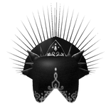 Crown Blind Mask Black