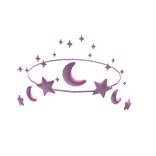 Crown Of Stars And Moons - Pink