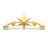 Crown of the Stars Gold Christmas