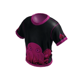 Cthulhu Ringer Tee Black & Pink