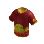 Cthulhu Ringer Tee Red & Yellow