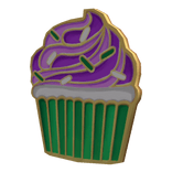 Cupcake Enamel Pin