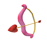 Cupids Heart Bow & Arrow