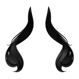 Curly Loose Black Anime Hair Extension