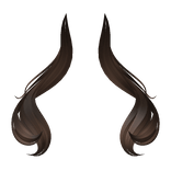 Curly Loose Brown Anime Hair Extension