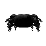 Curly Cutie Pigtails in Black