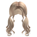 Lush Wavy Hair (Brown) - Roblox