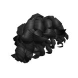 Curly Mullet Black