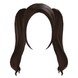Curly Pigtails (Brown)