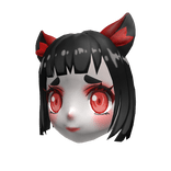 Cursed Neko Anime Mask