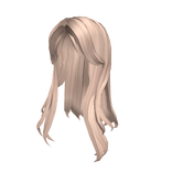 Curtain Bangs in Blonde