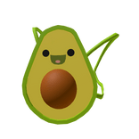 Cute Avocado Bag