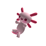 Cute Baby Pink Axolotl