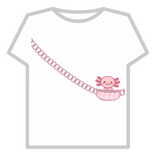 cute bag with an axolotl ˘ ³˘