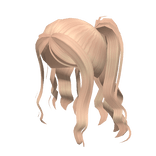 Cute Blonde Double Pony