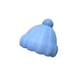 Cute Blue Winter Beanie