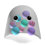 Cute Bubble Ghost