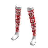 ✅ Cute Christmas white warmers for snow & winter