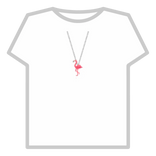 cute flamingo necklace