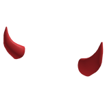 Cute Floating Devil Horns