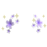 Cute Flower Filter Purple