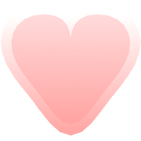 Cute Glowing Heart (Pink)