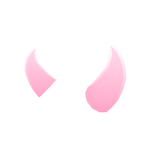 Cute Glowing Horns (Pink)