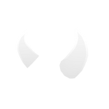 Cute Glowing Horns (White)