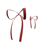 Cute Hair Sidebows (Red) 