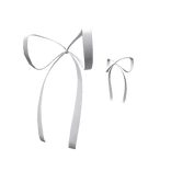 Cute Hair Sidebows (White)