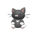 Cute Kitten - Kawaii Pet Cat Companion for Hair