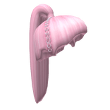 Cute Pink Celebrity High Ponytail with Hair Rings