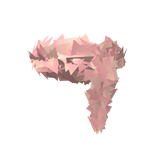 Cute Pink Fluffy Scarf