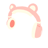 Cute Pink Headphones - Kawaii Anime Costume