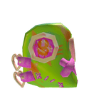 Cute Plague Mask Neon Pink Green
