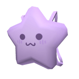 Cute Purple Star Backpack