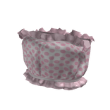 Cute Ruffled Light Pink Top with Dots