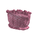 Cute Ruffled Pink Top with Dots