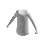 ✅ Cute White long Christmas sleeve emo tee