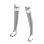 ✅ Cute White net warmers for Christmas winter legs