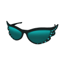 Cyan Butterfly Shades