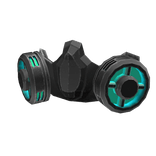 Cyan Cyberpunk Respirators