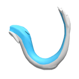 Cyan Furred Dragon Tail