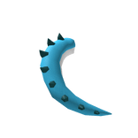 Cyan Scalie Dragon Tail