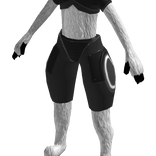 Cyber Critter Fursuit (White / Black)