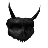 Cyber Oni Mask - Black