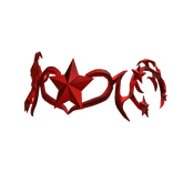 Cyber Sigil Maroon Y2K Crown