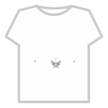 cyber y2k silver butterfly bellypiercing kawaii yh